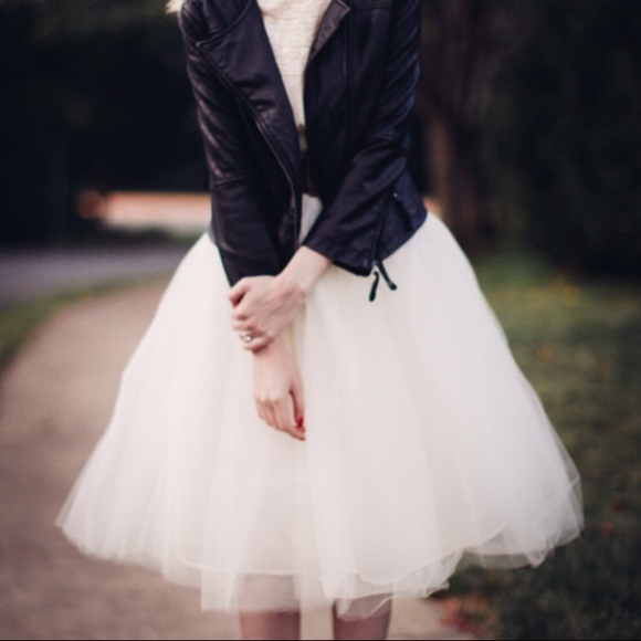Etsy Dresses & Skirts - Ivory Tulle Skirt Tutu